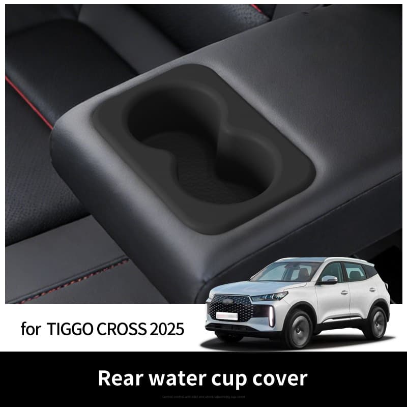 Silicone Cup Holder for 2025 Chery TIGGO CROSS Car Beverage Organizer Interior Accessory