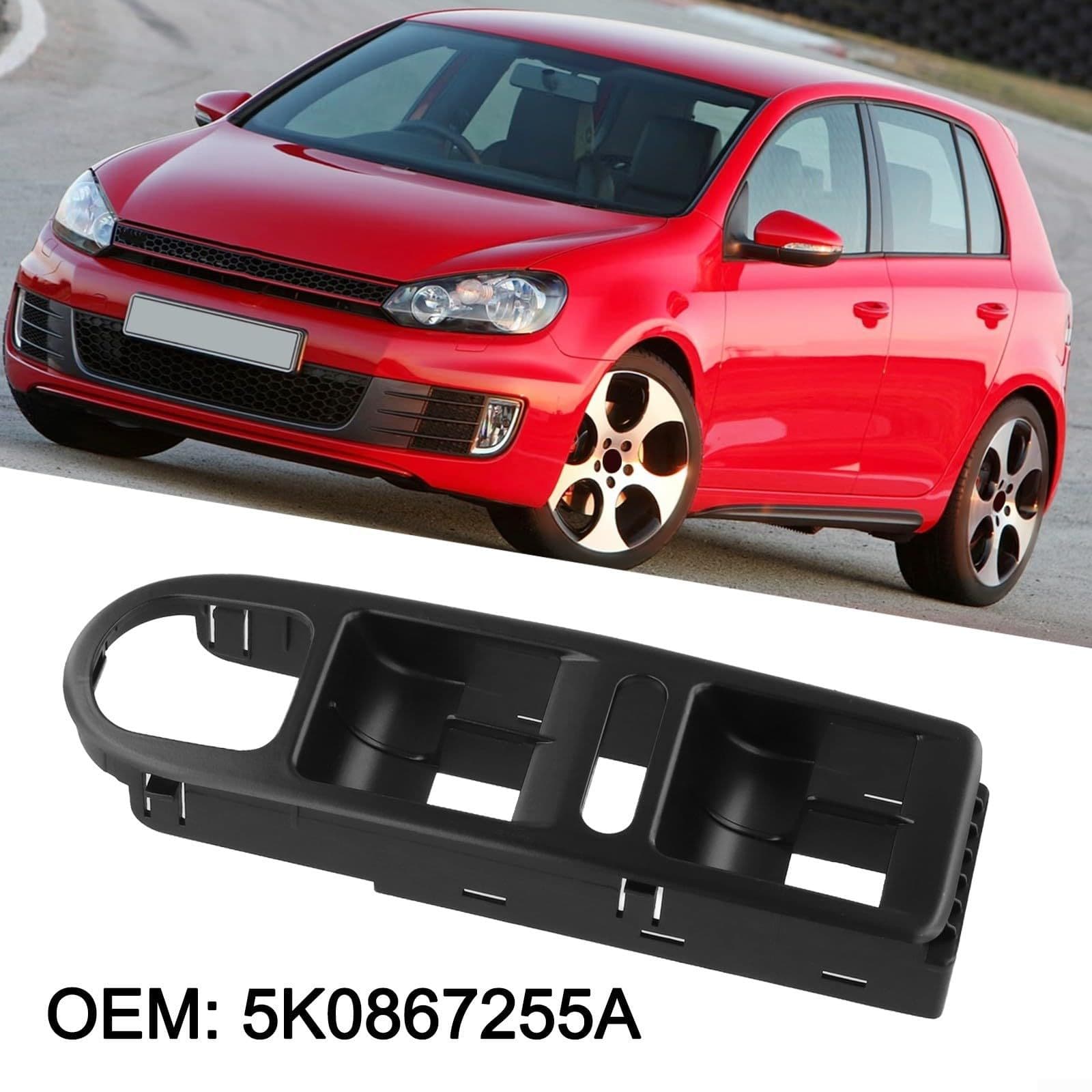 5K0867255A Compatible with Golf 6 GTI Window Switch Frame Door Switch Frame Front