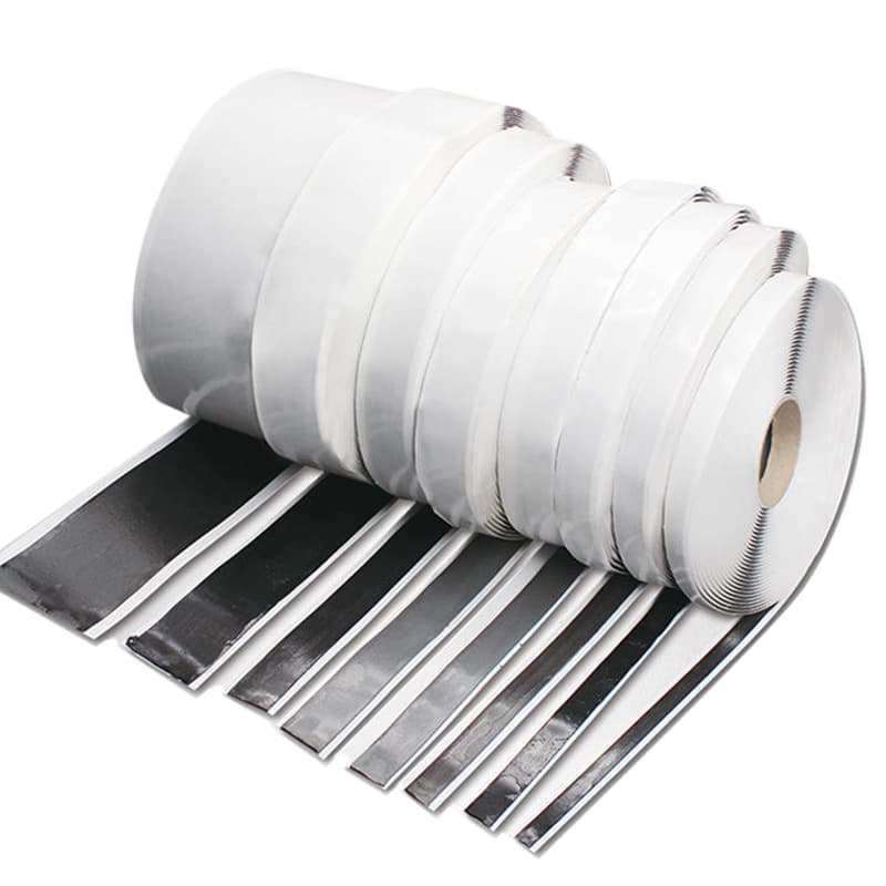 Double-sided butyl tape for building waterproof sealing, specialized overlap sealing tape for color steel tile roof bite joints