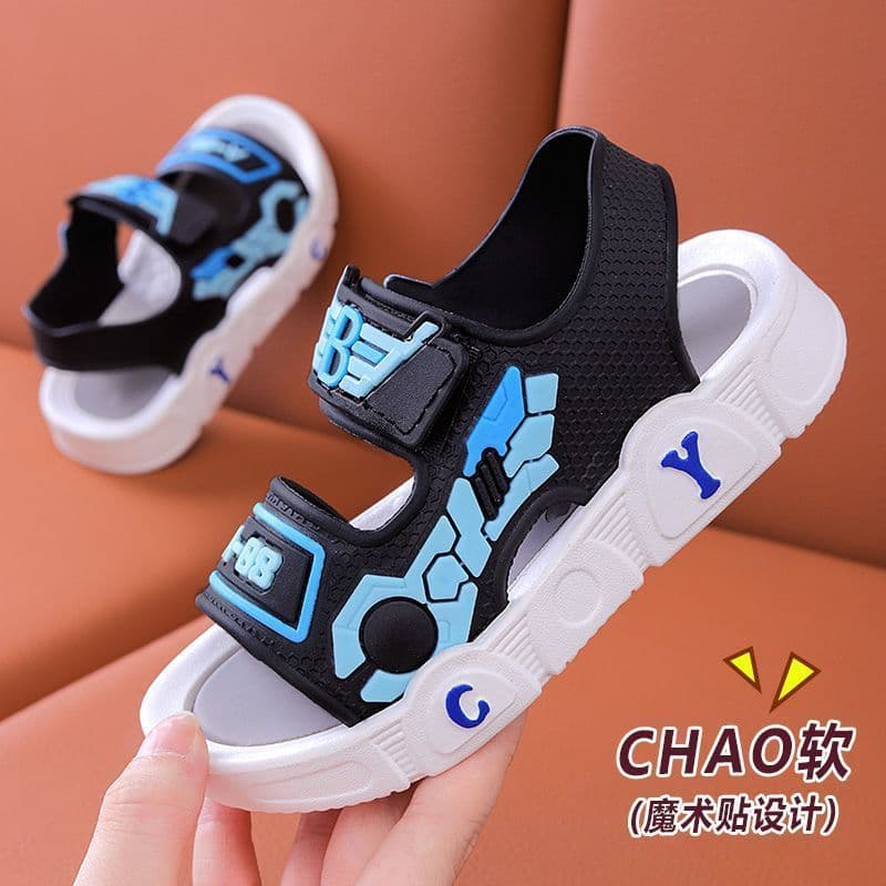 Boys' Sandals 2025 New Summer Children's Shoes Non-Slip Soft Sole for Toddlers and Older Kids Baby Boys Beach Shoes Trendy