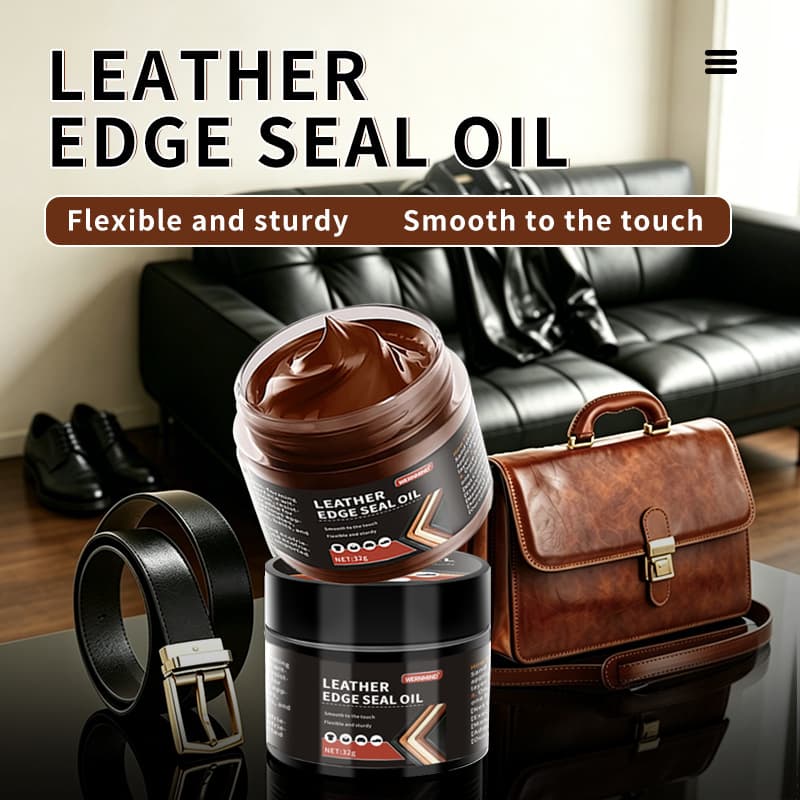 Cross-border export English 32g leather edge sealing oil genuine leather bag leather shoes cowhide strap repair oil manufacturer wholesale