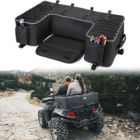 Universal ATV all-terrain tail bag waterproof and wear-resistant large-capacity rear seat storage bag outdoor riding equipment