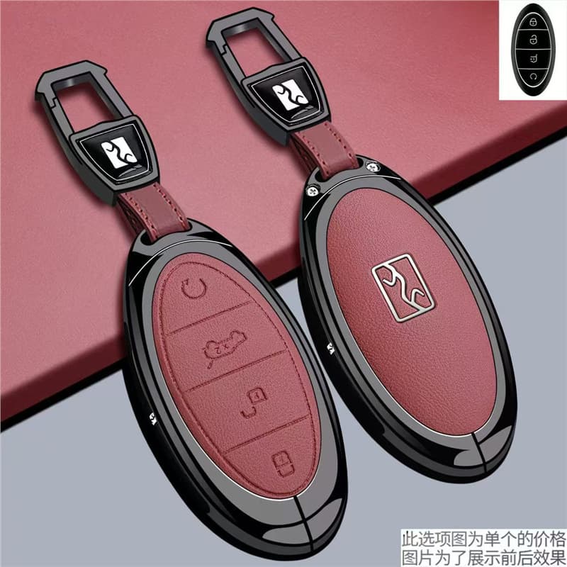 For BYD Yangwang U8 Key Case 26 BYD U7 New U8L/U9 Car Remote Protective Cover Buckle Bag
