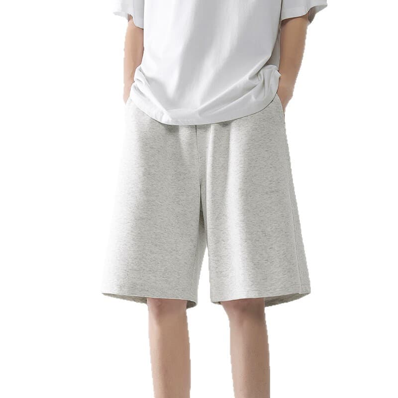 Men's Shorts Korean Style Loose Versatile Teen 5-Inch Casual Summer New Drape Straight Plus Size Beach Shorts