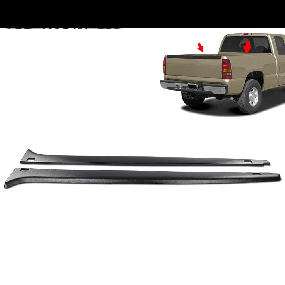 Tailgate Strip Compatible with Chevrolet Silverado 1999-2005 GMC Sierra 1500