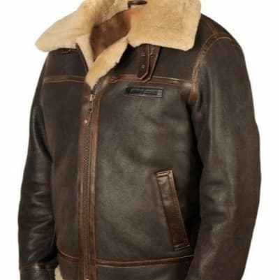 2021 youth zipper fitted casual fur lapel solid color in-stock zipper welt pocket brown fur.