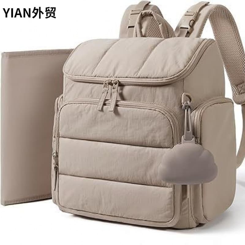 2026 New Multi-Function Diaper Bag with Shoulder Straps, Waterproof Maternity Baby Backpack with Baby Changing Pad, Hospital Bag Gift