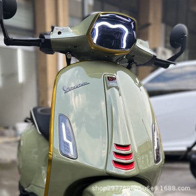 Compatible with Vespa Spring Sprint 150 blackout kit, turn signals, tail light, side trim, Vespa 150 modification parts