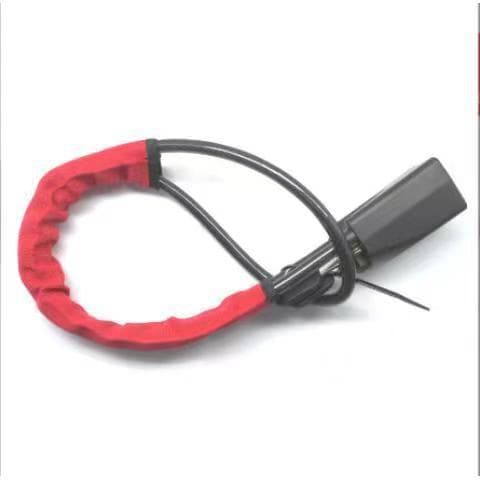 Car Safety Belt Lock Steel Cable Rope Lock Universal Anti-theft Car Wheel Steering Wheel Vehicle Accessories