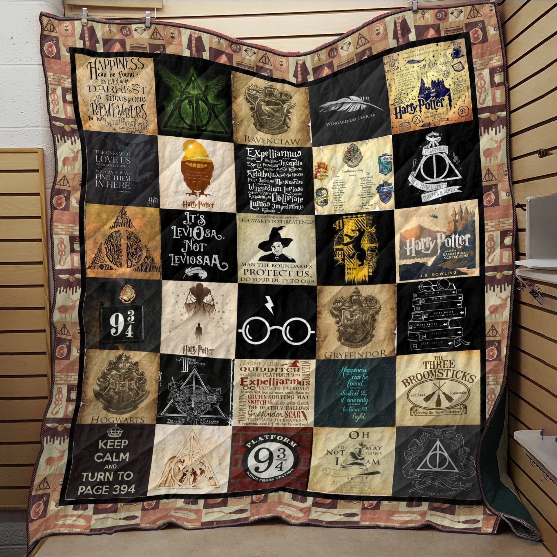 Harry Potter Quilted Blanket Summer Cool Quilt Air Conditioning Blanket Amazon TEMU Dropshipping