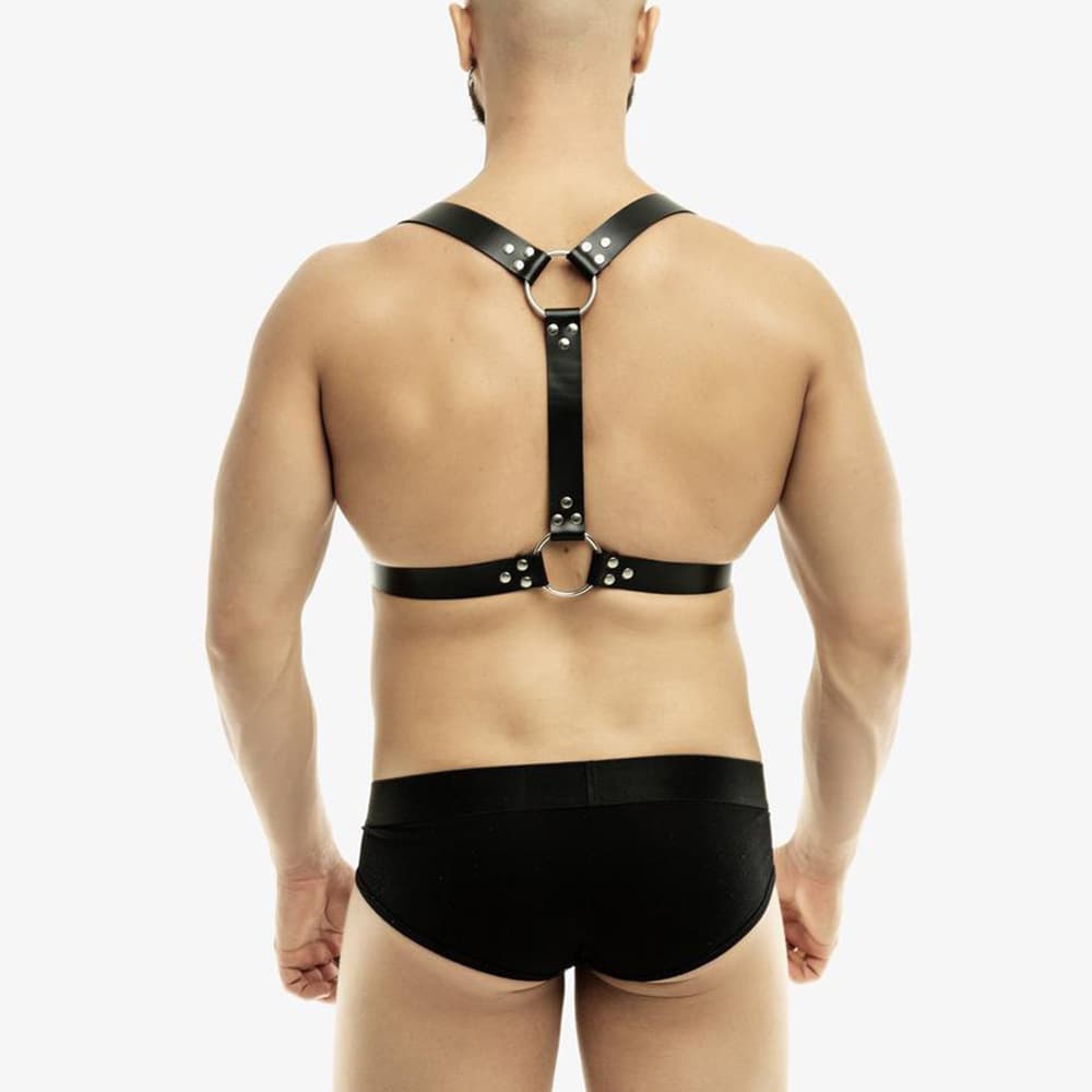 Men's Wearable Bondage Restraint Harness Collar Set for Parties and Performances, Bulk Stock Available