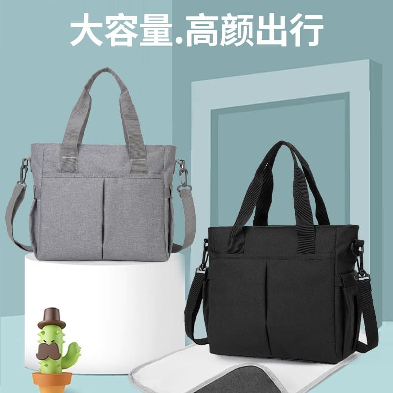 Mom's Handbag Crossbody Storage Bag Multifunctional Insulated Milk Compartment Maternity Bag Multi-layer Large Capacity Hospital Bag