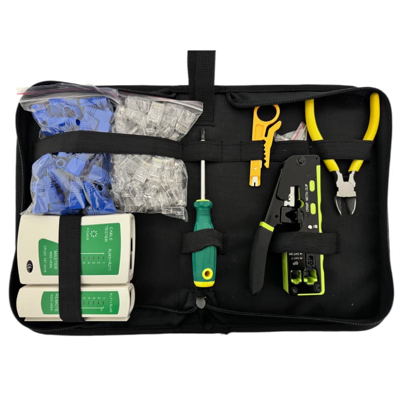 Cross-border Network Tool Kit Set Network Installation Tester Kit Home Network Cable Crimper Combination Tool Pliers