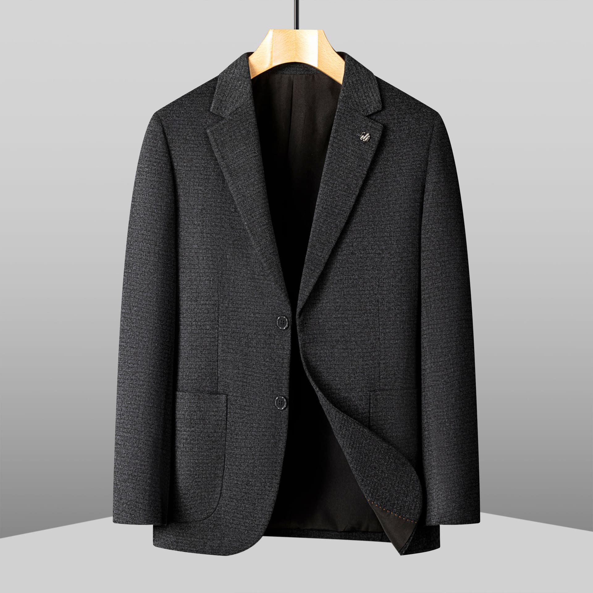 Fat Brother 2026 Autumn New Product Feeling Special Large Size Fat Casual Suit Large Size Middle-aged and Old Fat Dad Suit