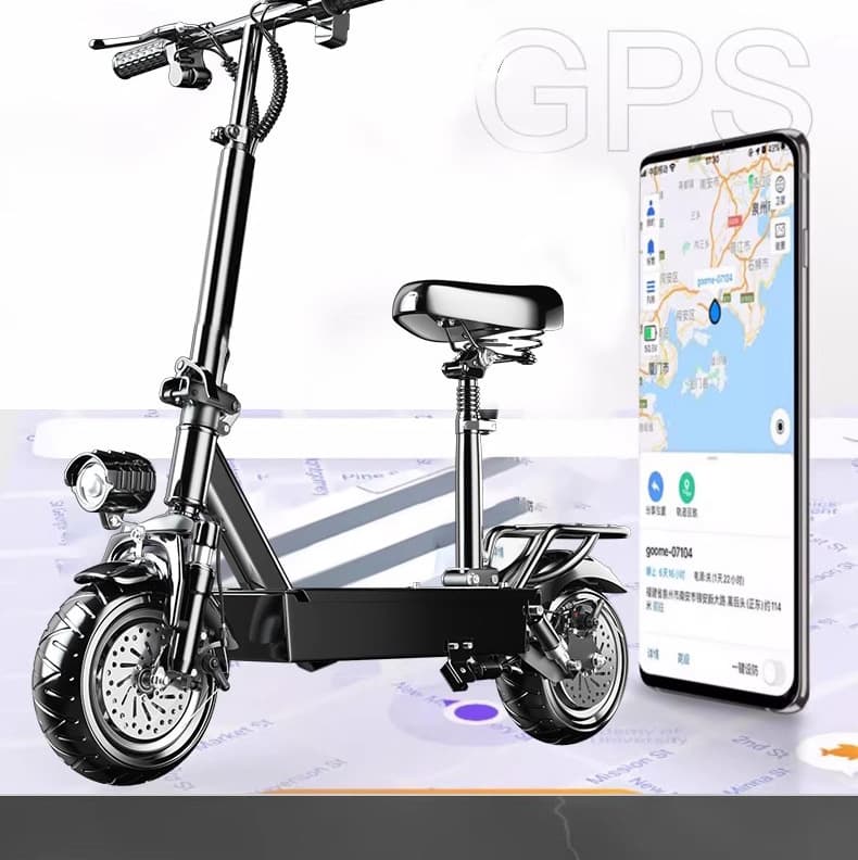 10-inch Folding Electric Scooter Mini Compact Kick Scooter for Adults Commuting Electric Mobility Scooter