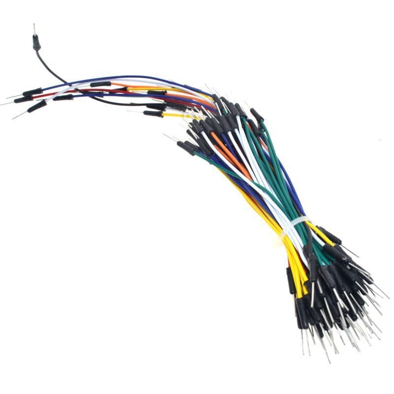 Breadboard Jumper Wires, Breadboard Wire Bundle, Connection Test Wires, Experiment Wires, Dupont Wires, 65-Piece Pack