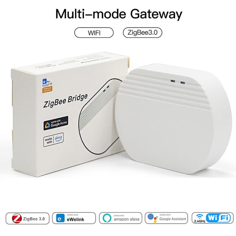 ZBBridge-01 Wireless Smart Home Central Control System Remote APP Control Timer Delay Voice Gateway