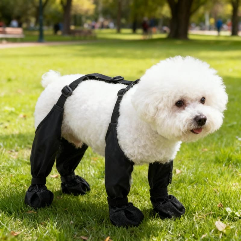 Cross-border Pet Supplies Outdoor Dog Shoes, Pet Shoes to Keep Paws Clean, All-Season Waterproof and Anti-Slip Dog Shoes