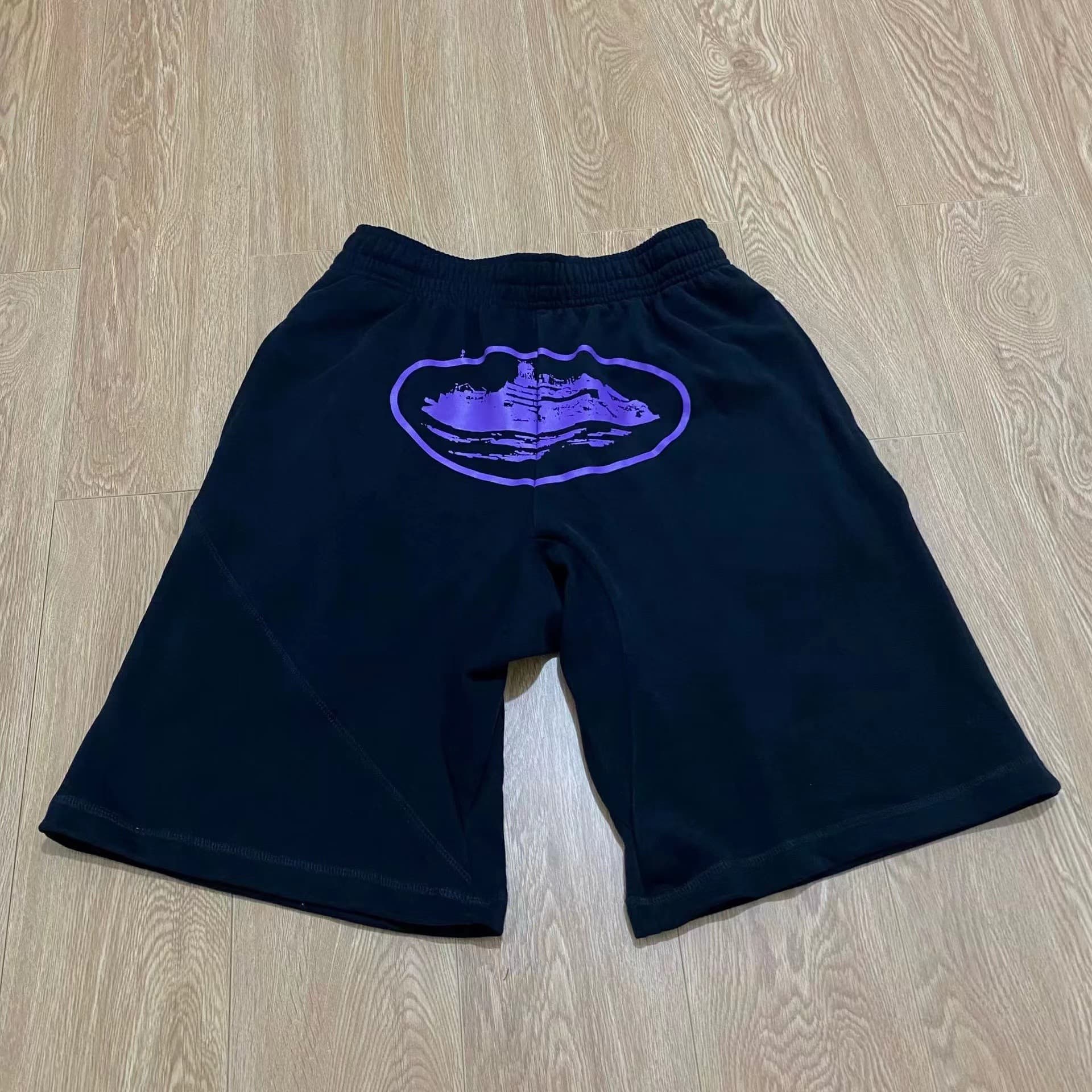 Corteiz ship high street American printed logo shorts ins trend hip-hop skateboard casual sweatpants for men and women