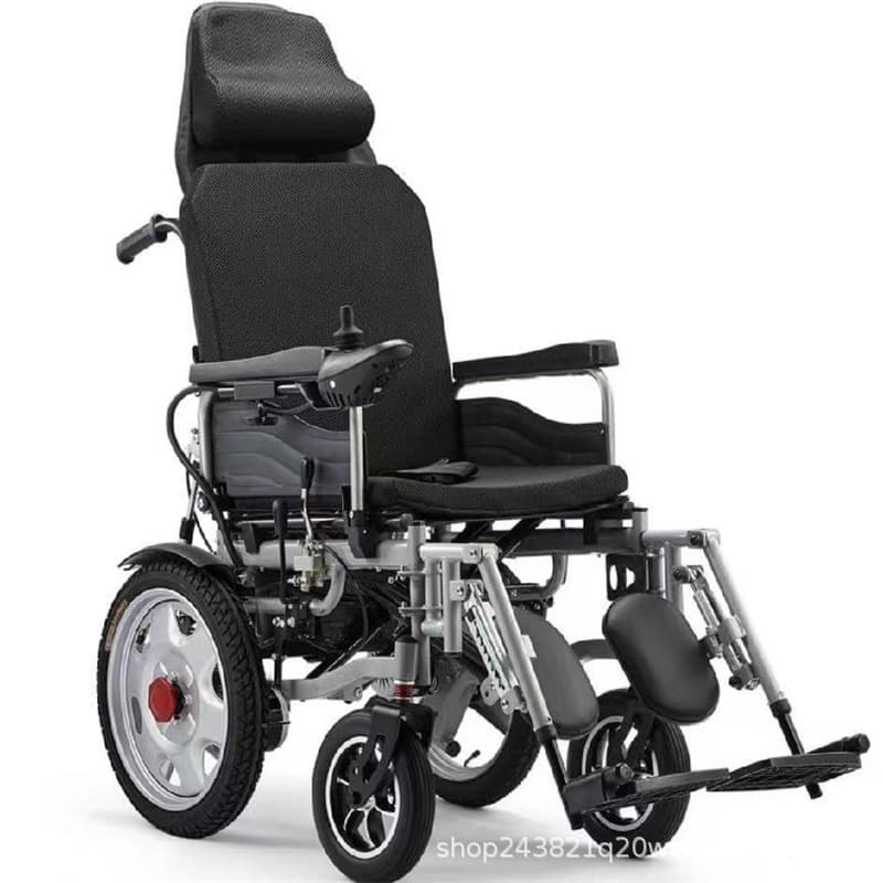Electric Wheelchair Manufacturer's Smart 24V Foldable Four-Wheel Mobility Scooter for Disabled and Elderly People