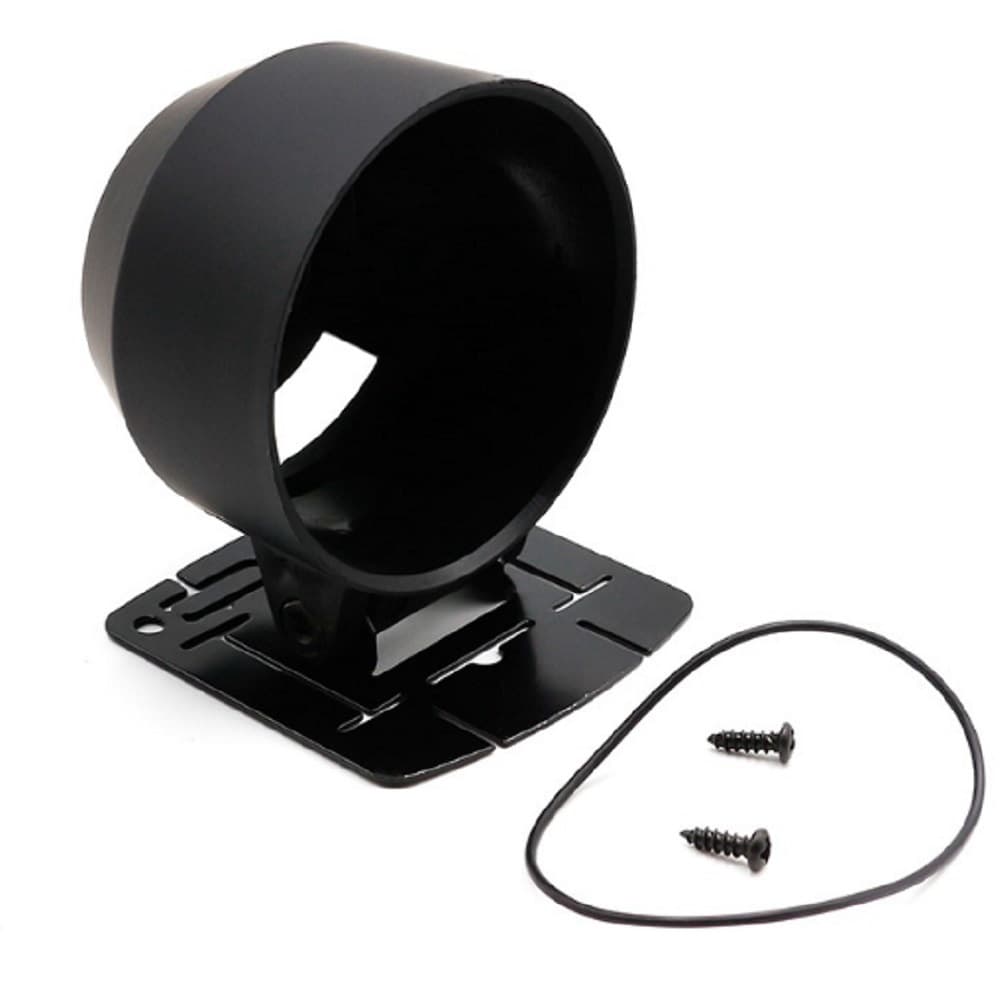 2.5-inch (60mm) automotive gauge cup black modified gauge bracket carbon pattern gauge cover horizontal placement