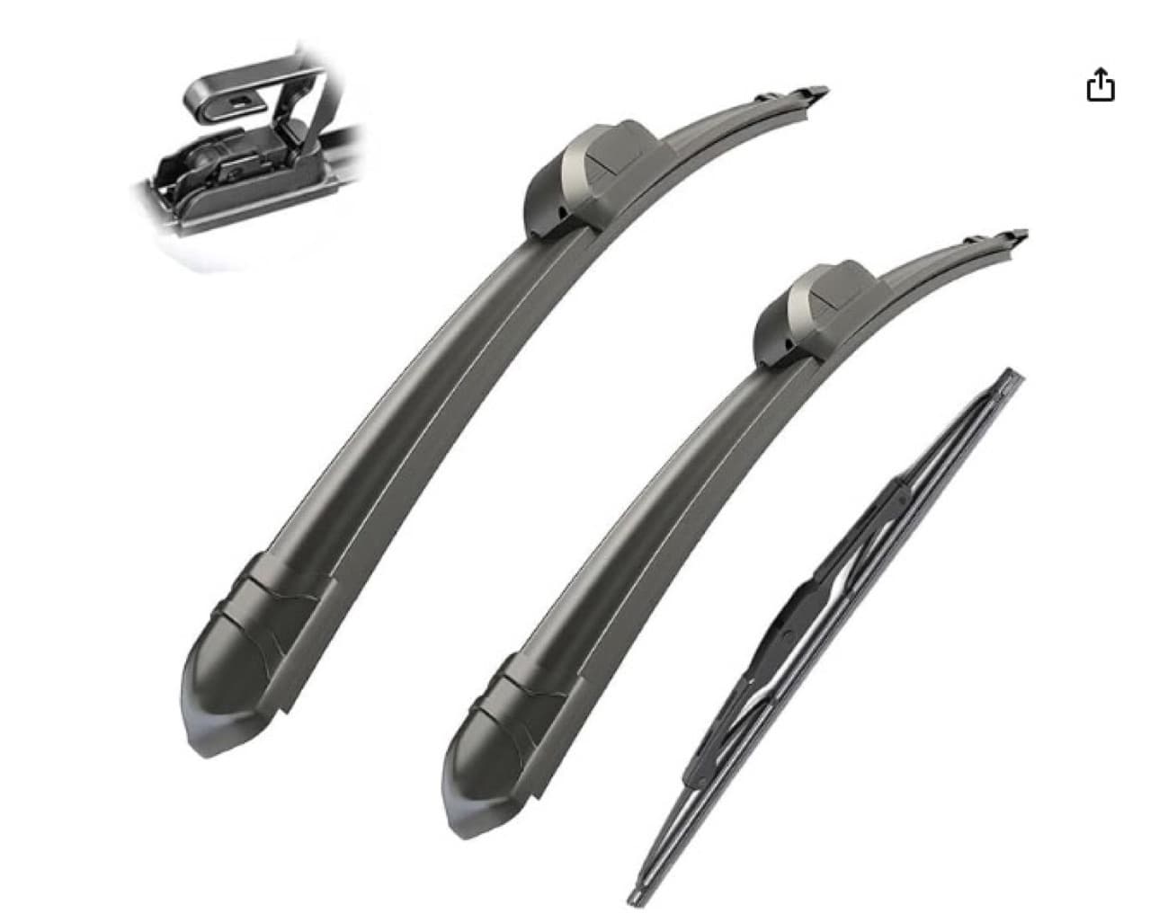 Wiper Blades for Range Rover Sport 2006-2012 22+16+16