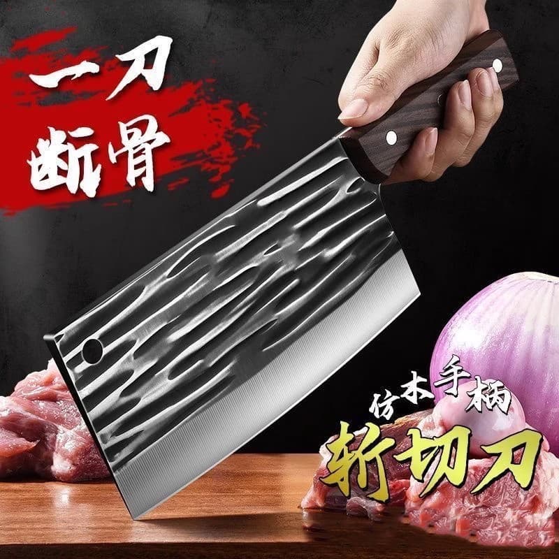 Kitchen Forged Chopping Knife, Home Slicing Knife for Meat and Vegetables, Chef Knife with Ultra Sharp Blade