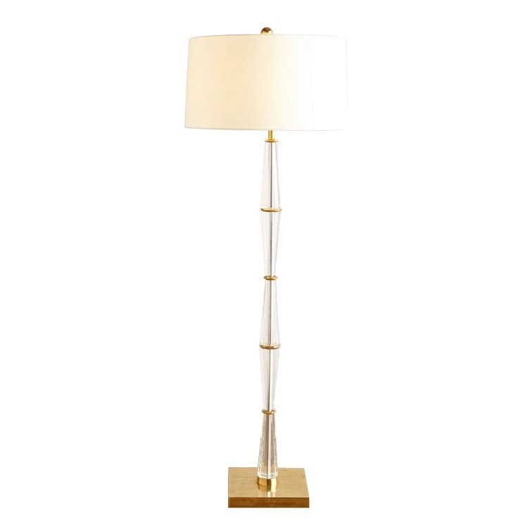Simple American Style Fashionable Living Room Crystal Floor Lamp Exhibition Hall Decorative Lamp Living Room Design Crystal Lamp