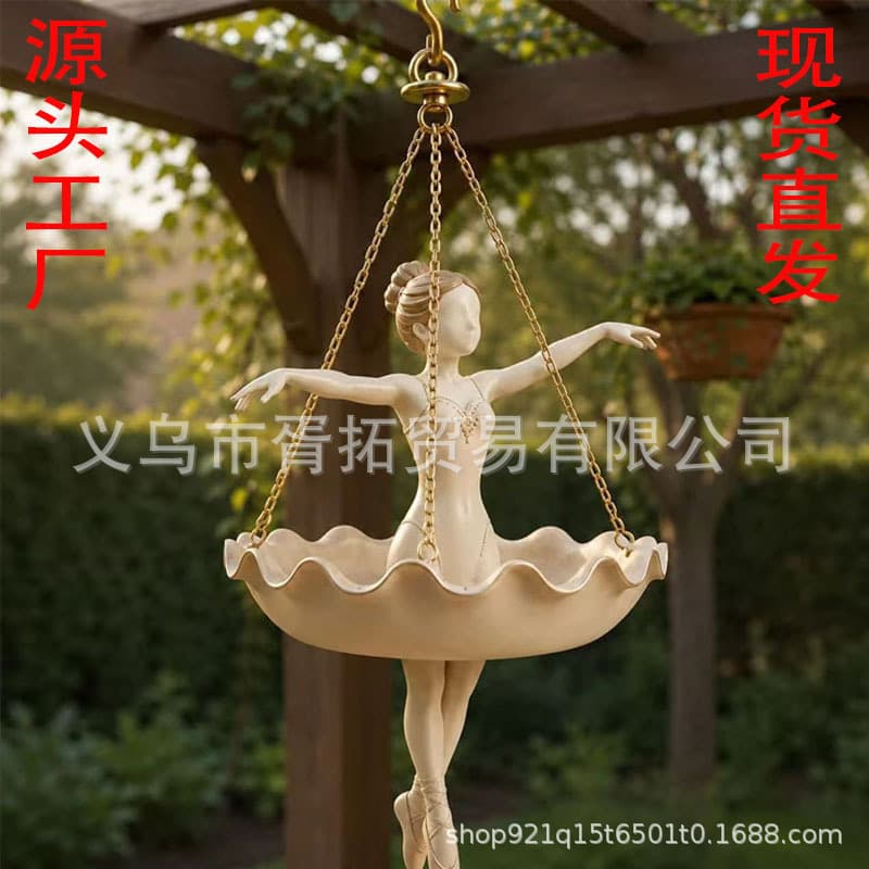 New Cross-border Ballet Dancer Hanging Planter