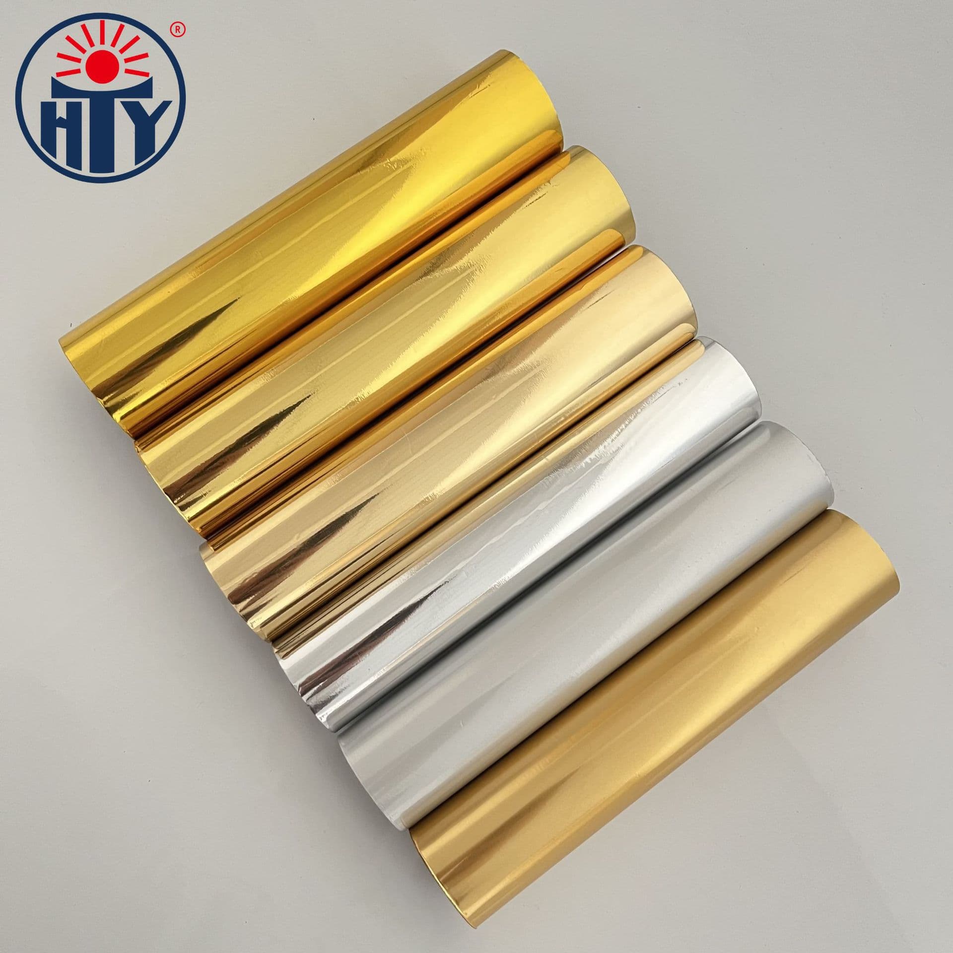 Red Sun Electrochemical Aluminum Hot Stamping Paper Golden Silver Hot Stamping Film Hot Paper Hot Stamping Universal Hot Stamping Foil Original Factory Spot