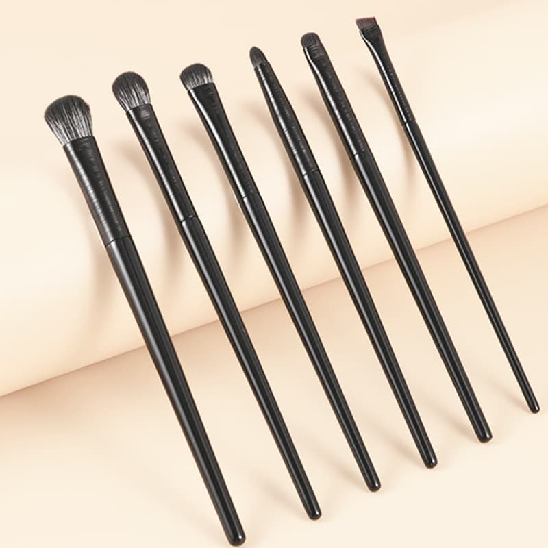 6-Piece Eyeshadow Brush Set Eye Makeup Brushes Blending Crease Brush Concealer Brush Fine Detail Brush Makeup Brush Set