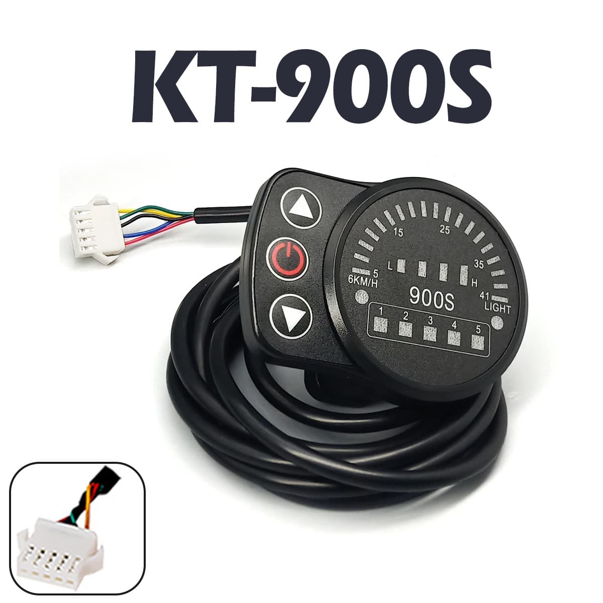 Electric Bicycle Modification Accessories Electric Use Quantum KT-900S LED Meter/Standard Connector