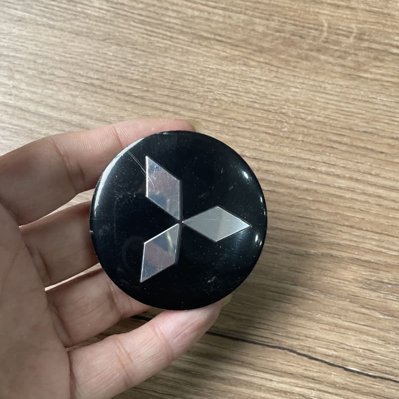 For Mitsubishi Lancer EX ASX Outlander Pajero Car 56MM Wheel Hub Cap Sticker Center Cap Decal