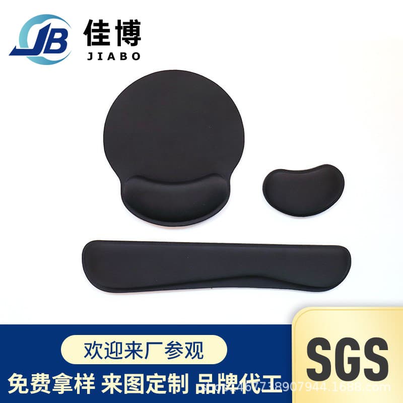 Custom Wrist Rest Silicone Mouse Pad Set with Keyboard Hand Support, Anime Computer Office Gaming Desk Mat, Stain-Resistant, Cross-Border