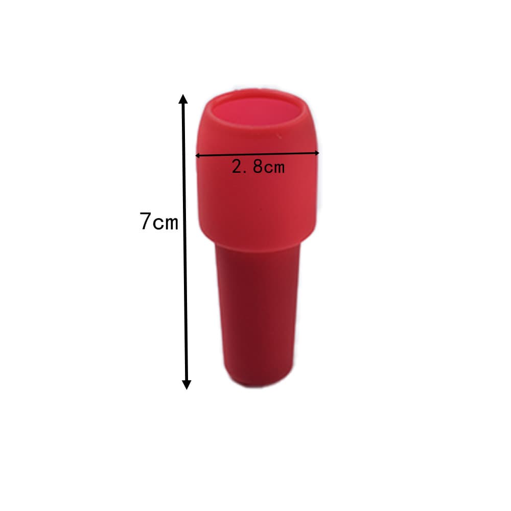 Double-Seal Handle Silicone Wine Stopper Champagne Beer Stopper Anti-Slip Bottle Stopper Kitchen Seasoning Bottle Stopper