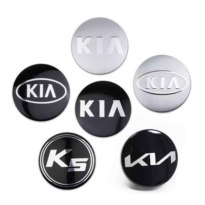 58mm Hub Center Cap for Kia Cerato, Forte, Sportage, K3, K5, Rio Wheel Hub Cover Modification