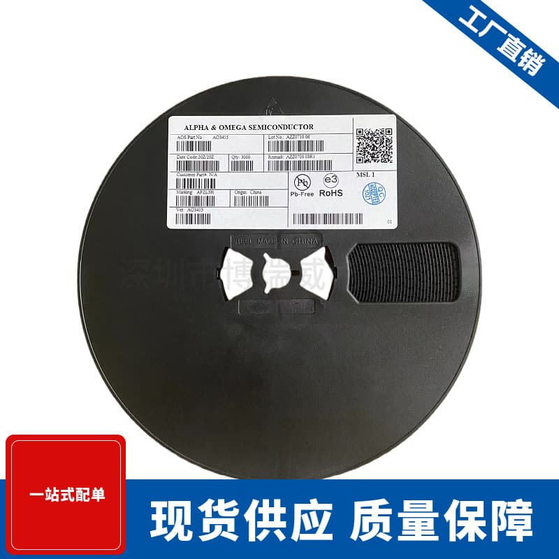 AO3415 Genuine Authentic Marking AF or XF SOT-23 P-Channel -20V/-5A SMD MOSFET