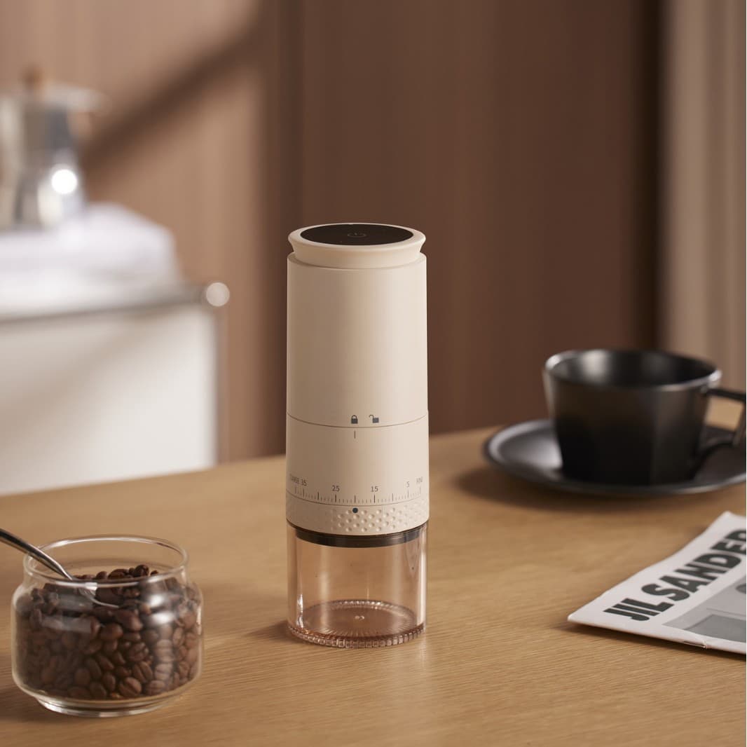 Cross-border bean grinder electric coffee bean grinder hand grinder coffee machine small household coffee grinder machine