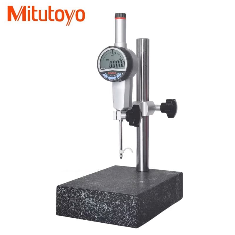 Mitutoyo digital height gauge 0-50*0.0005mm, digital height gauge 543-730B, including measuring platform for height measurement.