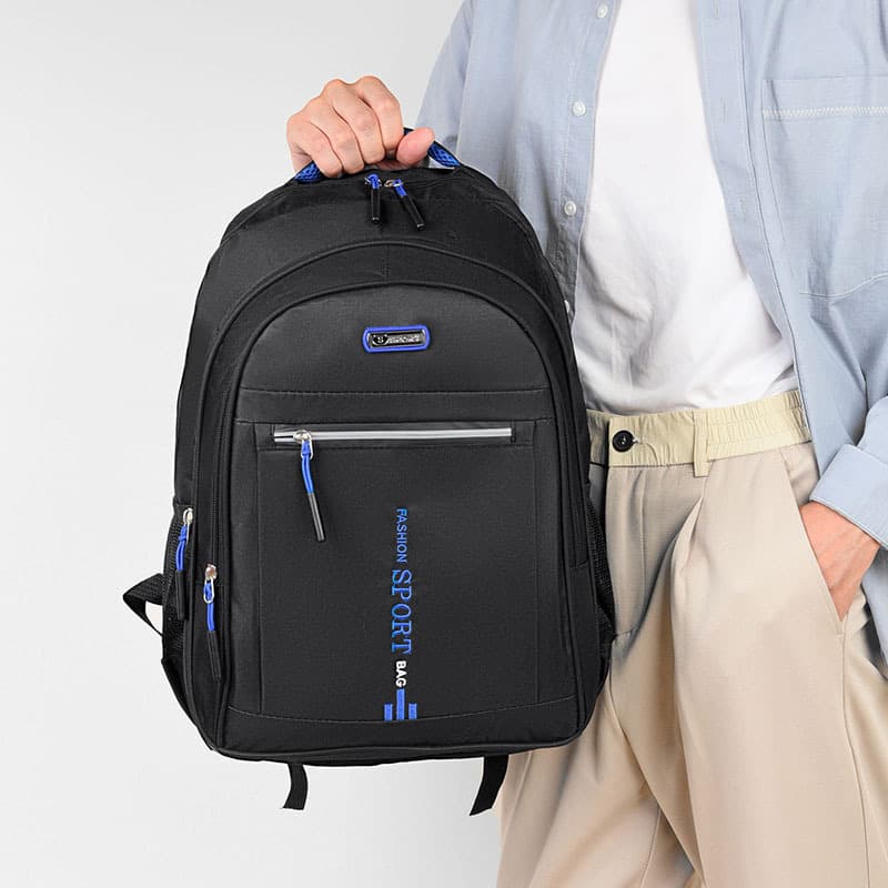Men's Large Capacity Business Travel Laptop Backpack, Fashionable for High School and College Students