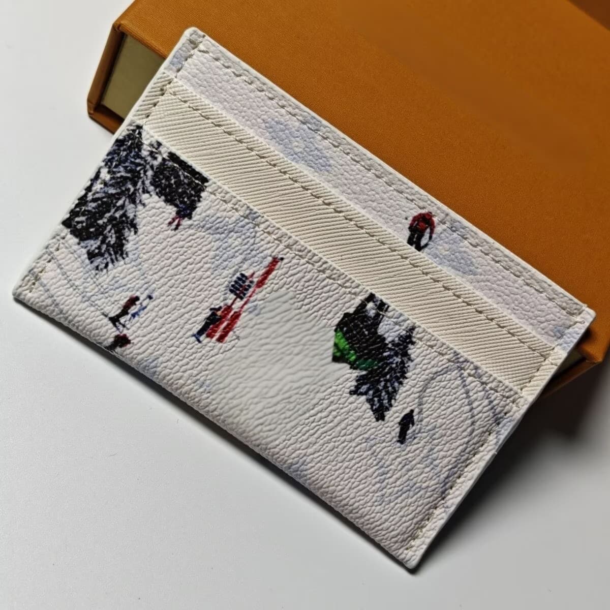 Vacation Series Card Holder L Brand High Quality Ins Multi-Slot Wallet Bank Card Holder Cross-Border Hot New Style