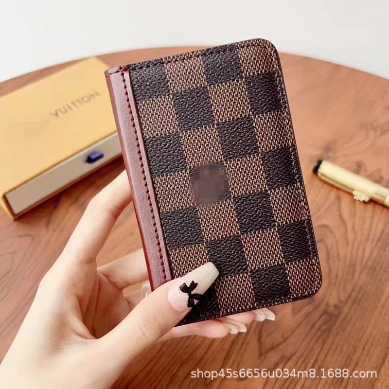 Big-name card bag insert card holder suitable for driver's license card holder style unisex leather case document bag multi-position card holder