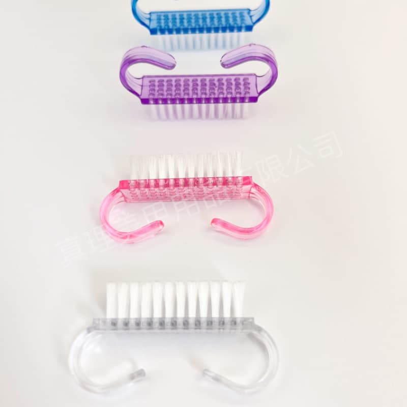 Nail buffing brush, horn brush, plastic horn brush, manicure dust brush, direct from manufacturer for dust removal