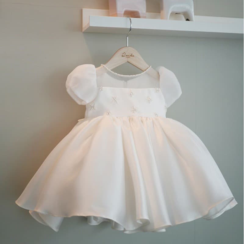 Children's Dress Girls Princess Dress Fashionable Sweet Baby One-Year-Old Toddler Tutu Flower Girl Dress Cute