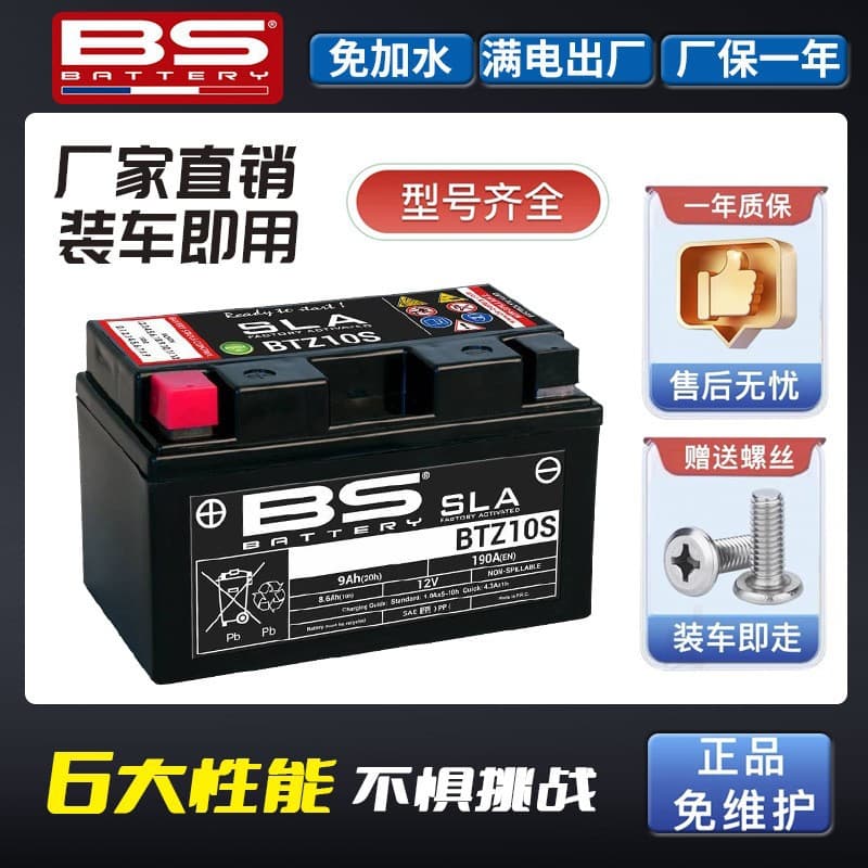 France BSBATTERY motorcycle battery 12v for Yamaha, Suzuki, BMW, Kawasaki, Harley, Ducati
