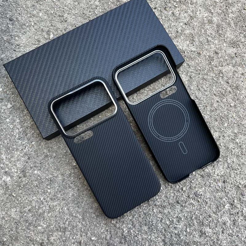 Suitable for Xiaomi 17promax mobile phone case new xiaomi17Pro ultra-thin Kevlar magnetic protective cover 17
