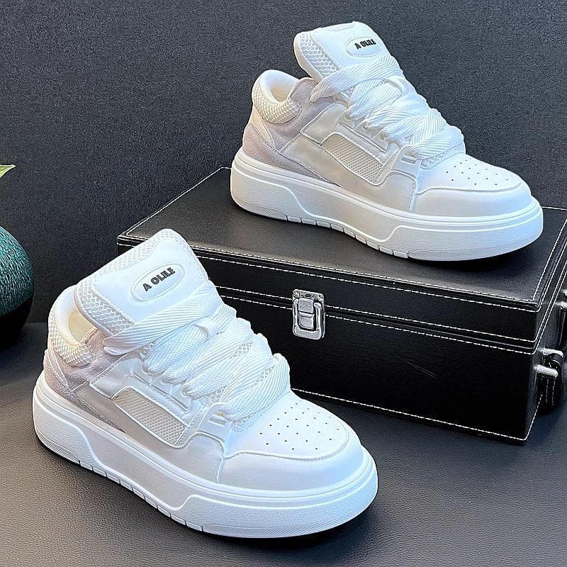 Export High-Quality Oversized Streetwear 2025 Direct Supply Simple Versatile Men's Shoes Street Style Skate Shoes Factory Cross-Border Men's Shoes