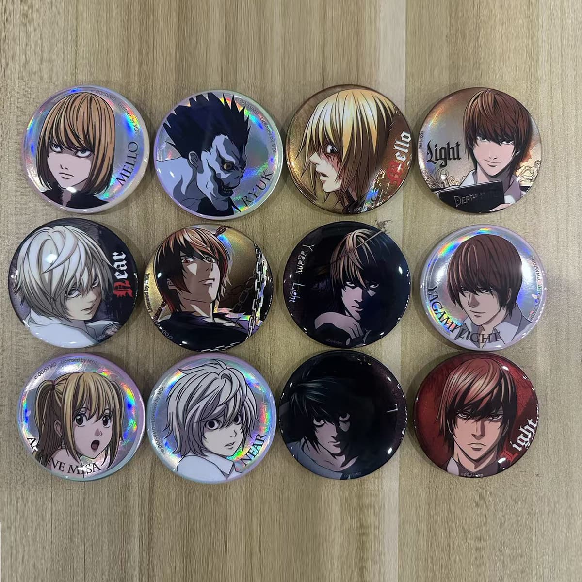 Death Note peripherals Yagami Yue L Nyamerosuke Mihaisha peripherals homemade badges bar ins collection