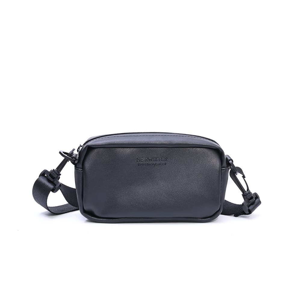 Small Crossbody Bag for Men 2026 New Style Harajuku Ins Lightweight Casual Square Bag Street Simple Shoulder Phone Bag