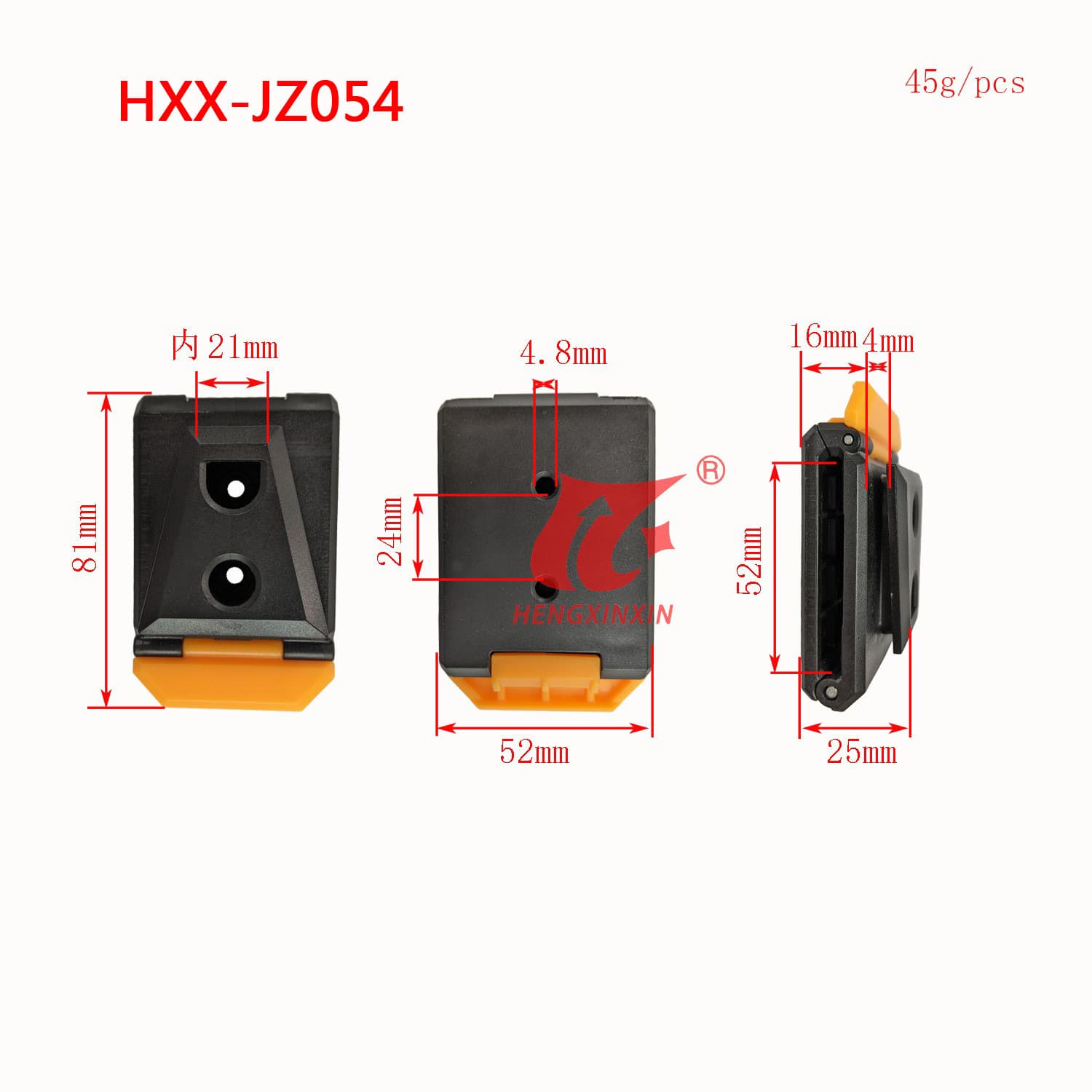 Quick-release waist bag buckle, toolbox bag storage fastener, quick-release backpack and schoolbag rope buckle accessories.